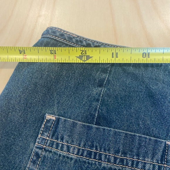 Patch Work Denim Skirt J Jill Size Small - Picture 4 of 6